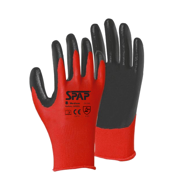 ΓΑΝΤΙΑ NITRILE RED L/9 SPAP