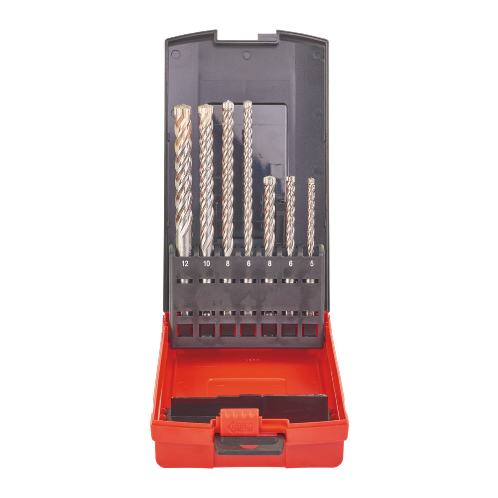 SET ΤΡΥΠΑΝΙΑ SDS PLUS 4ΚΟΠΩΝ 7τεμ. MW