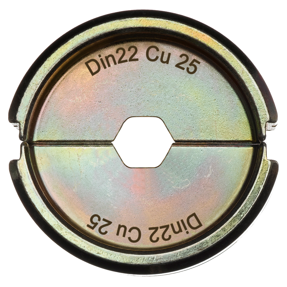 ΜΗΤΡΑ ΑΚΡΟΔΕΚΤΩΝ DIN22 Cu 25mm MW