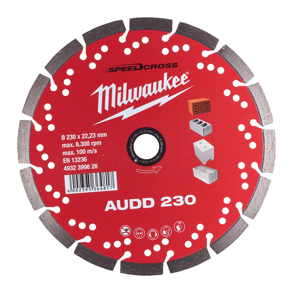 ΔΙΣΚΟΣ ΔΙΑΜΑΝΤΕ AUDD 230 mm MW