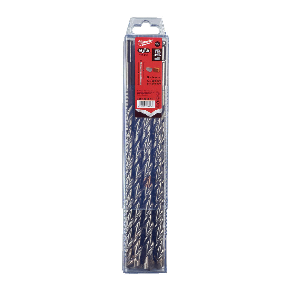 ΤΡΥΠΑΝΙΑ SDS PLUS SET 10τεμ. 14x260mm MW