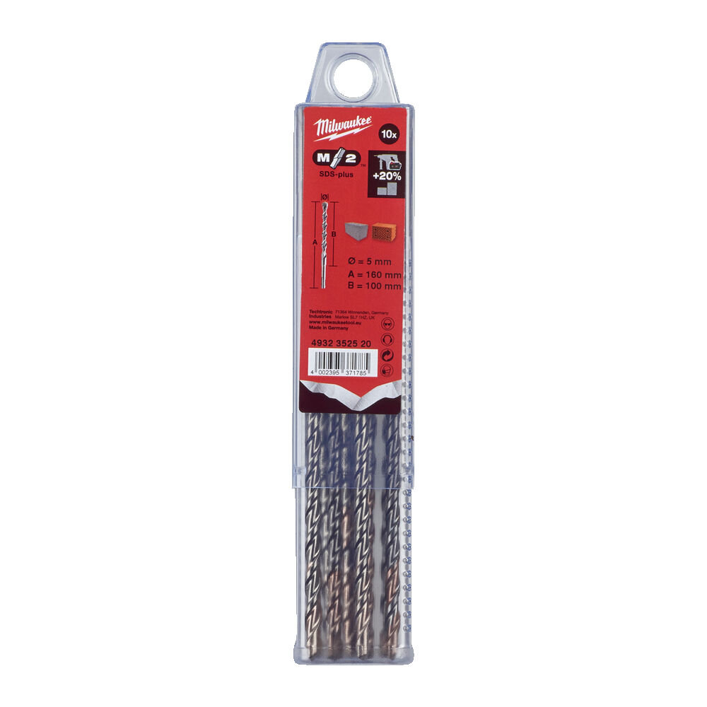 ΤΡΥΠΑΝΙΑ SDS PLUS SET 10τεμ. 5x160mm MW
