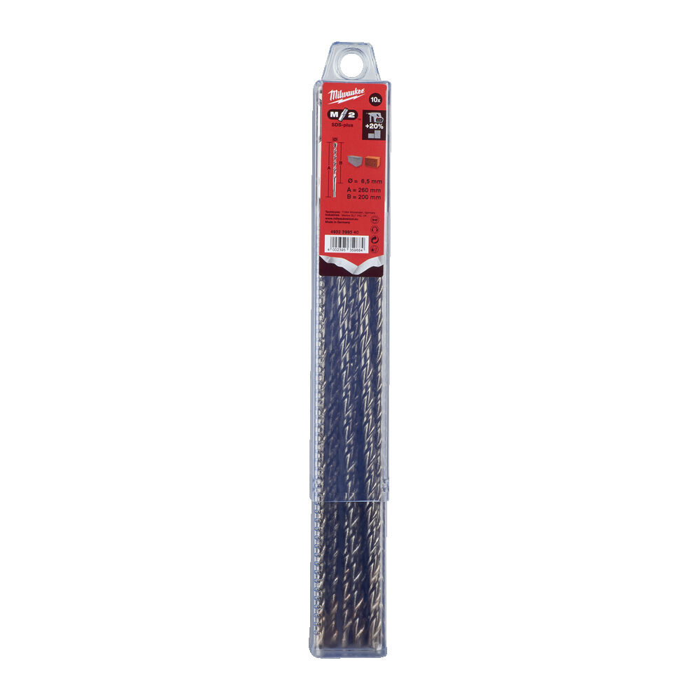 ΤΡΥΠΑΝΙΑ SDS PLUS SET 10τεμ. 6.5x260mm MW