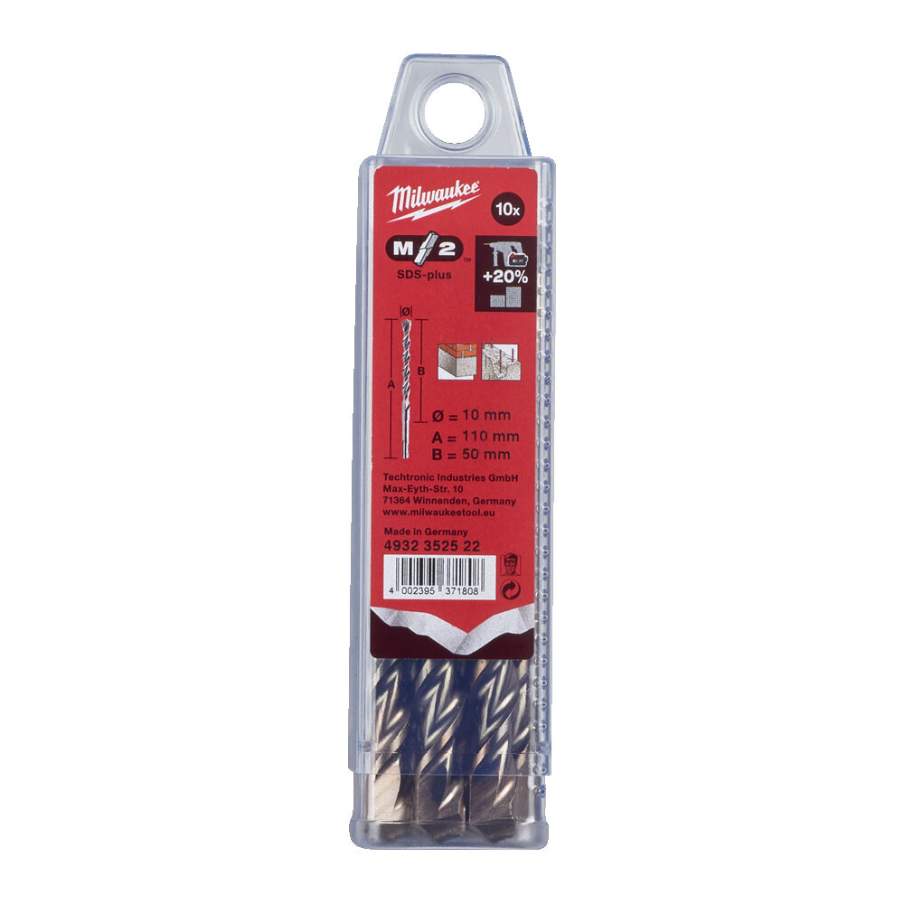 ΤΡΥΠΑΝΙΑ SDS PLUS SET 10τεμ. 10x110mm MW