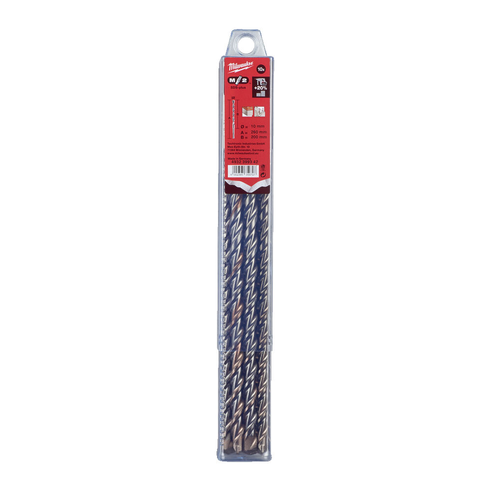 ΤΡΥΠΑΝΙΑ SDS PLUS SET 10τεμ. 10x260mm MW