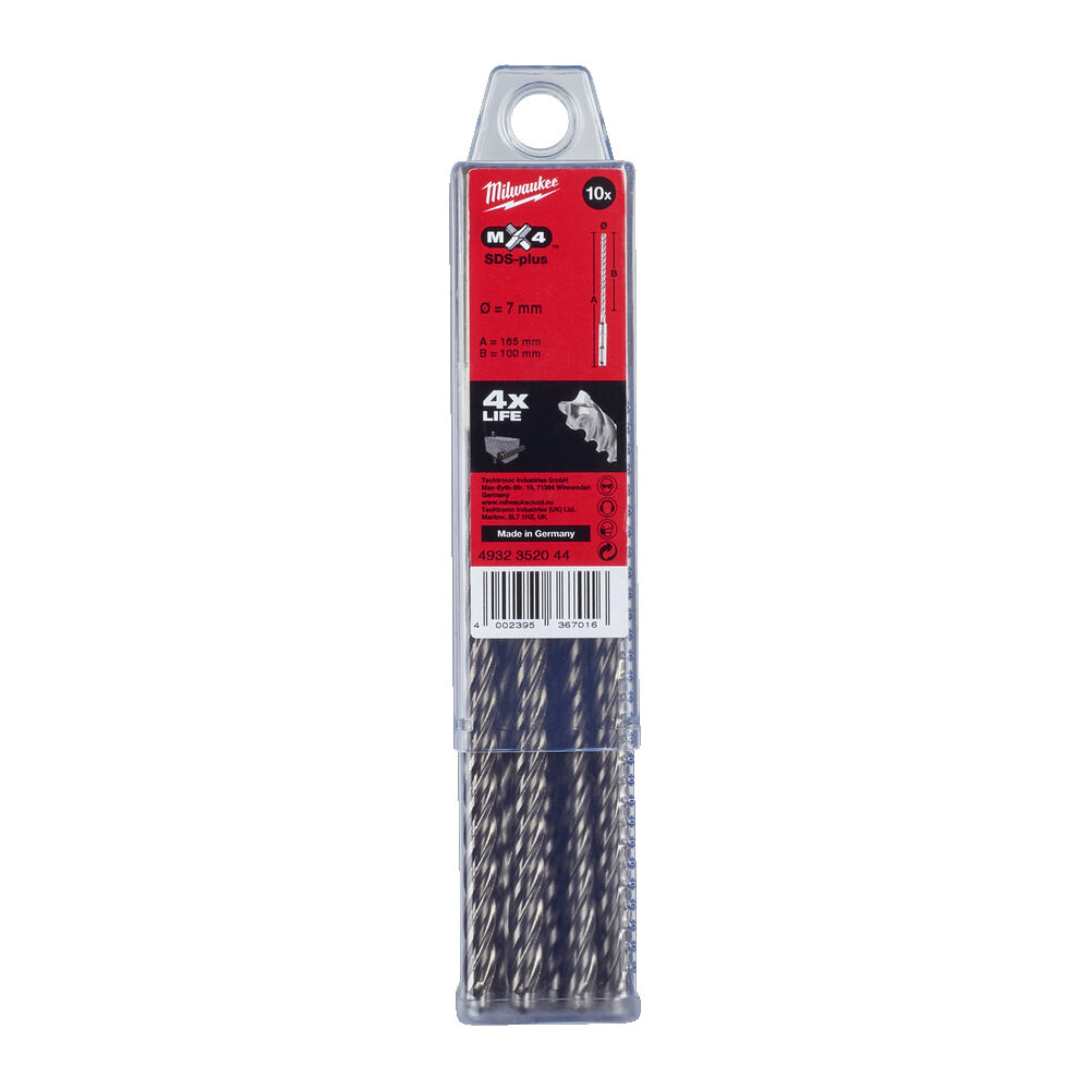 ΤΡΥΠΑΝΙΑ SDS PLUS SET 10τμχ 7x160 4ΚΟΠΩΝ MW