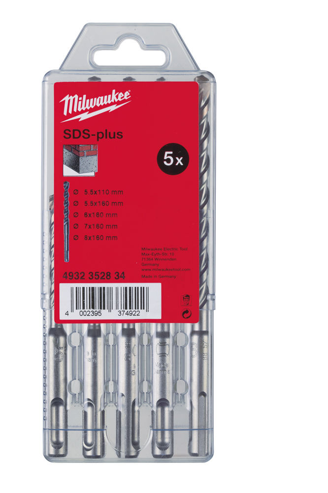 ΤΡΥΠΑΝΙΑ SDS PLUS SET 5τμχ MW
