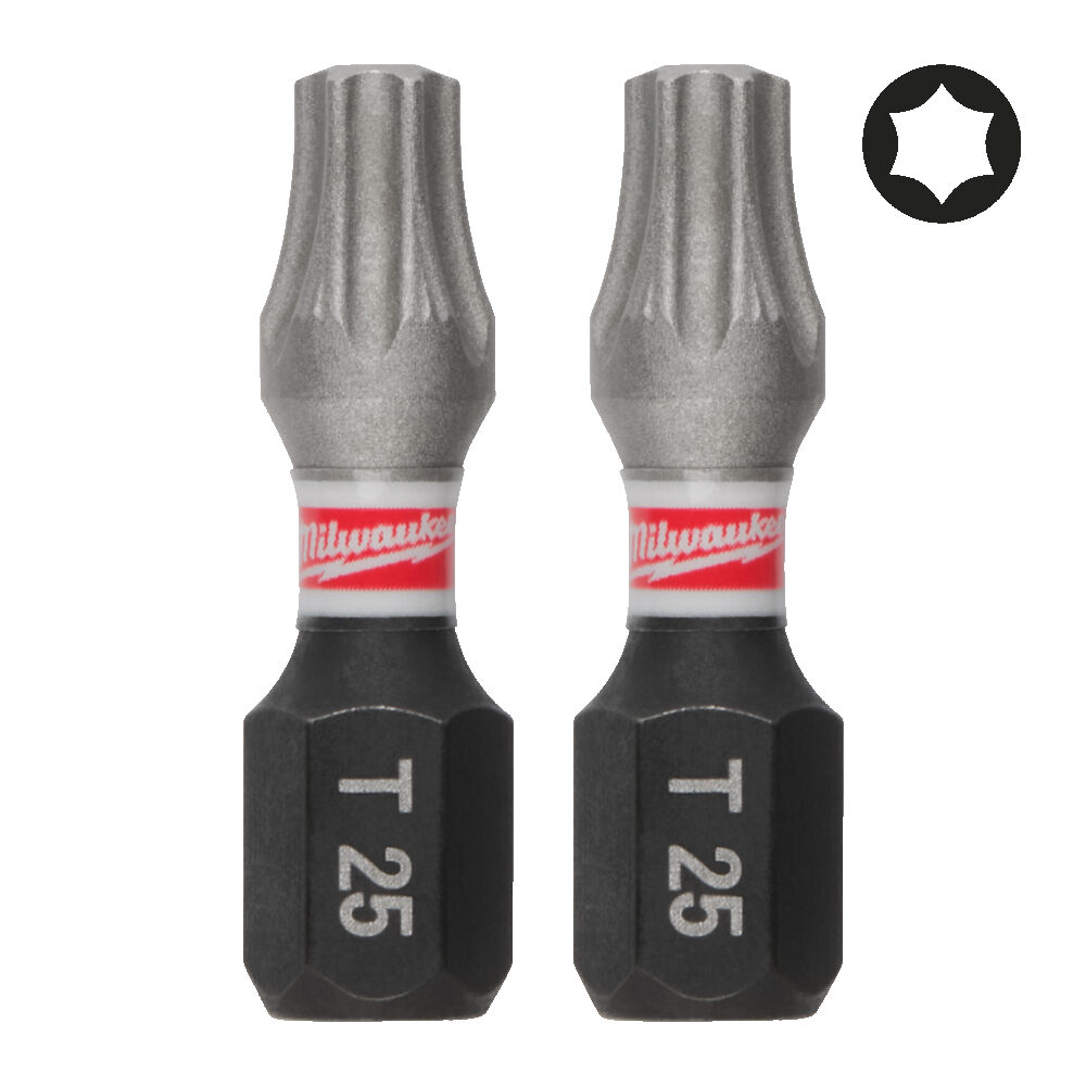 ΜΥΤΕΣ SHOCKWAVE TORX 25x25mm SET 25τεμ. MW