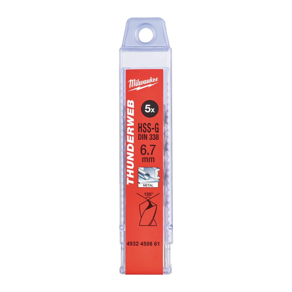 ΤΡΥΠΑΝΙ ΑΕΡΟΣ ΑΣΗΜΙ HSS-G 6.7mm MW