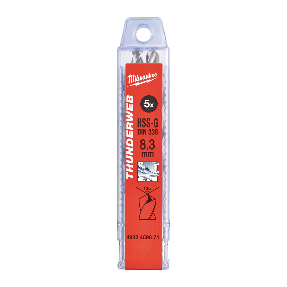 ΤΡΥΠΑΝΙ ΑΕΡΟΣ ΑΣΗΜΙ HSS-G 8.3mm MW
