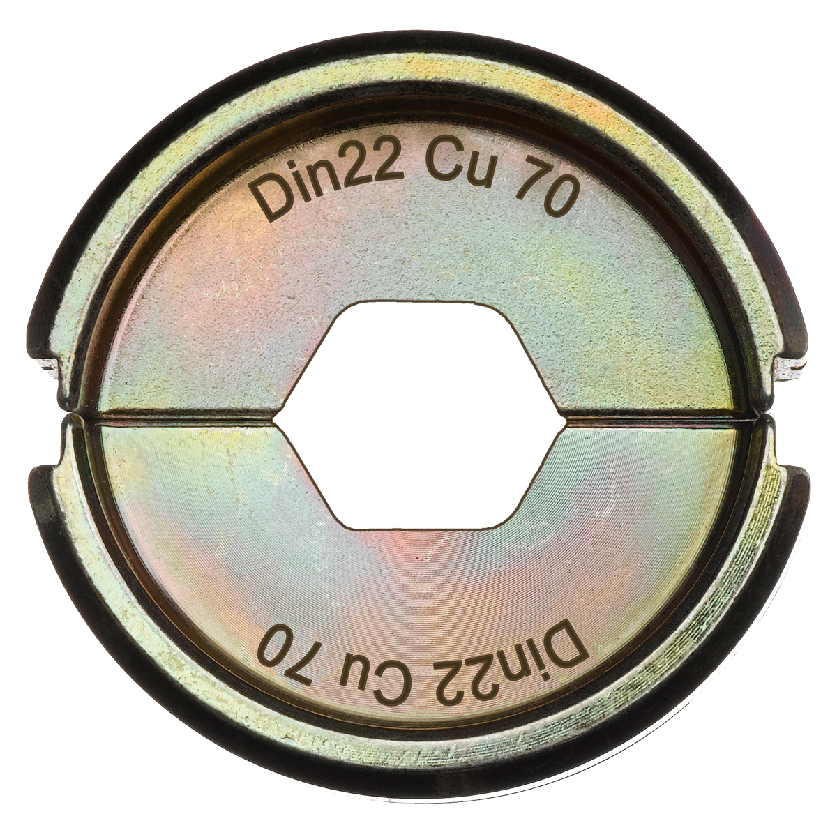 ΜΗΤΡΑ ΑΚΡΟΔΕΚΤΩΝ DIN22 Cu 70mm MW