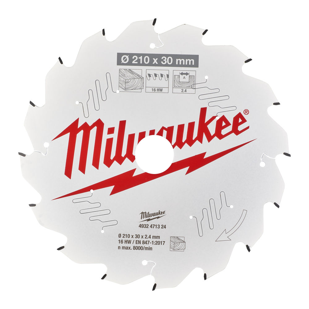 ΔΙΣΚΟΣ ΚΟΠΗΣ ΞΥΛΟΥ S210x30/16z MW