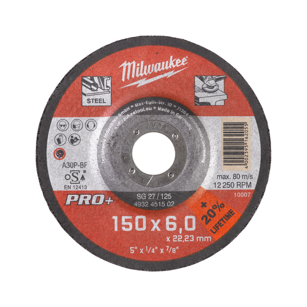 ΔΙΣΚΟΣ ΛΕΙΑΝΣΗΣ PRO+ 150x6mm  MW