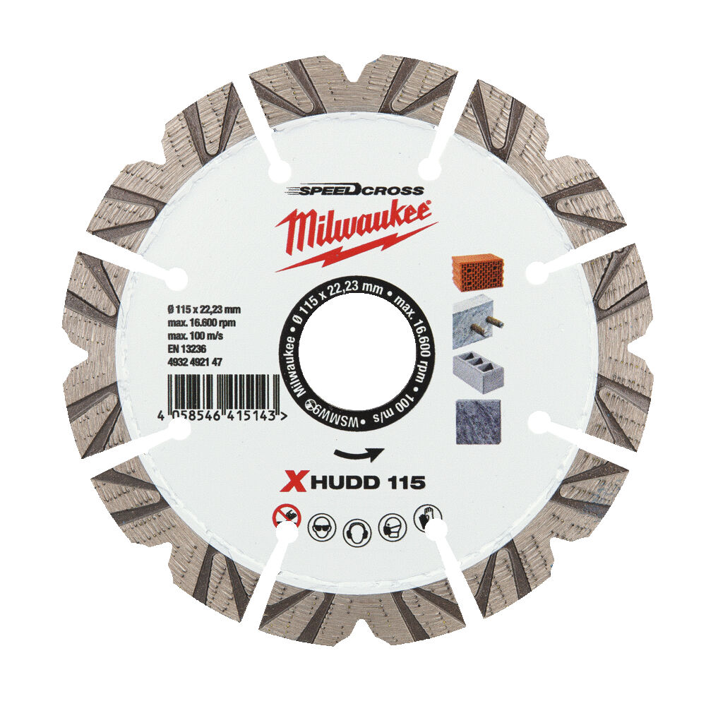 ΔΙΣΚΟΣ ΔΙΑΜΑΝΤΙΟΥ XHUDD 115mm MW