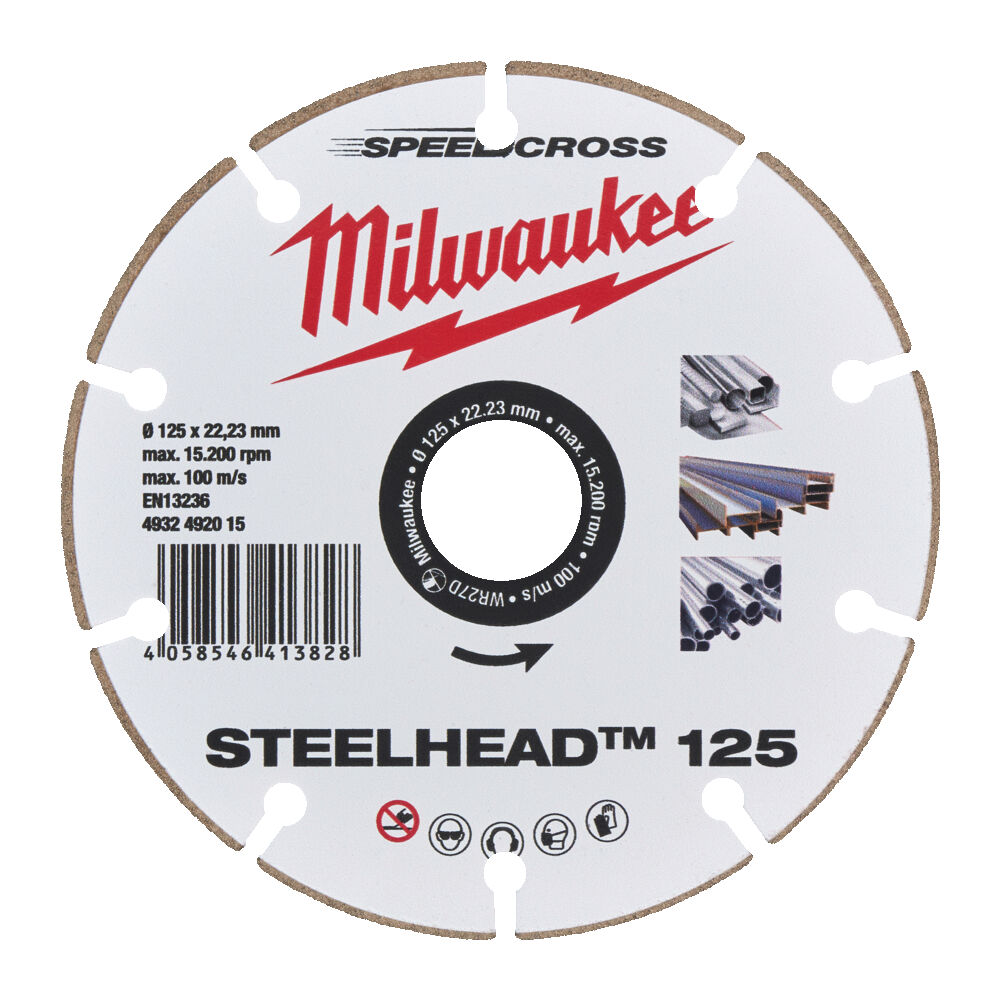 ΔΙΣΚΟΣ ΔΙΑΜΑΝΤΕ STEELHEADTM 125mm MW