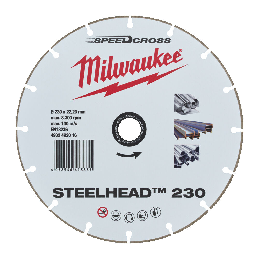 ΔΙΣΚΟΣ ΔΙΑΜΑΝΤΕ STEELHEADTM 230mm MW