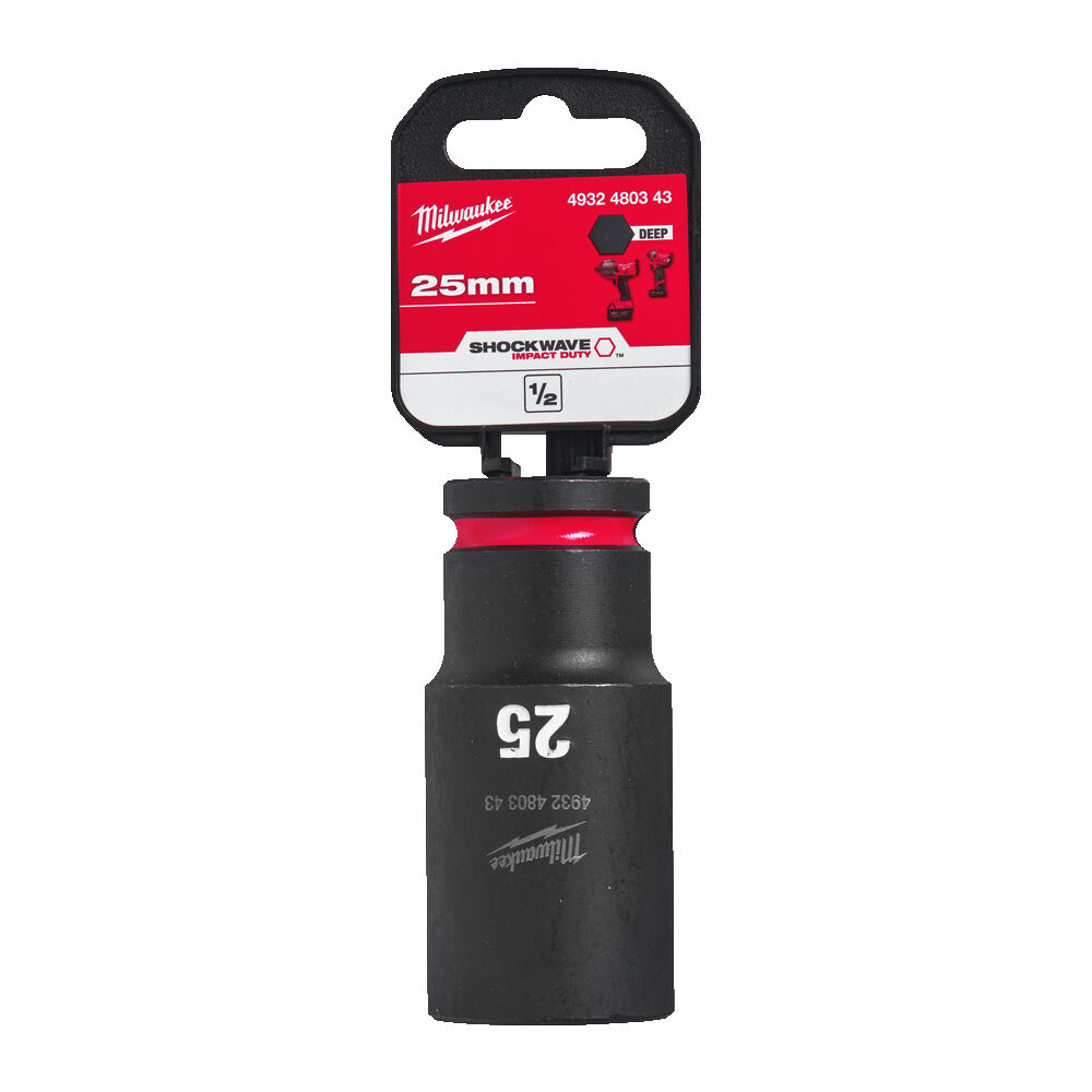 ΚΑΡΥΔΑΚΙ ΚΡΟΥΣΗΣ ΜΑΚΡΥ SHW 1/2" 25mm MW