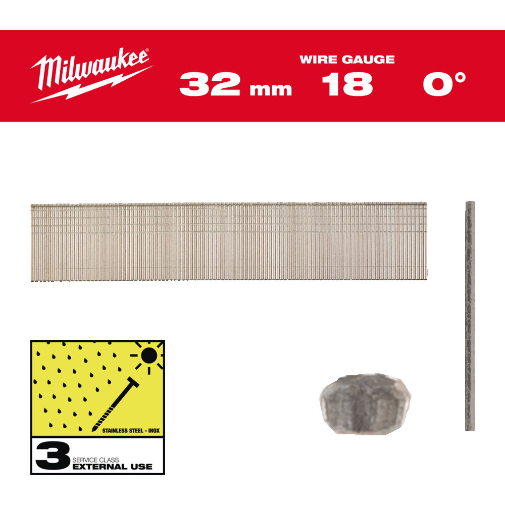 ΒΕΛΟΝΑΚΙ ΙΝΟΧ 18X32mm 5000τμχ MW