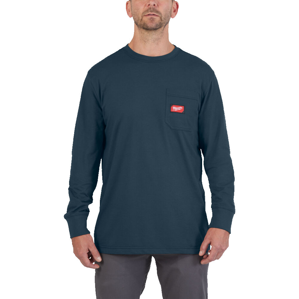 ΜΠΛΟΥΖΑ ΕΡΓΑΣΙΑΣ ΜΑΚΡΥΜΑΝΙΚΗ WT LS BLU M MW