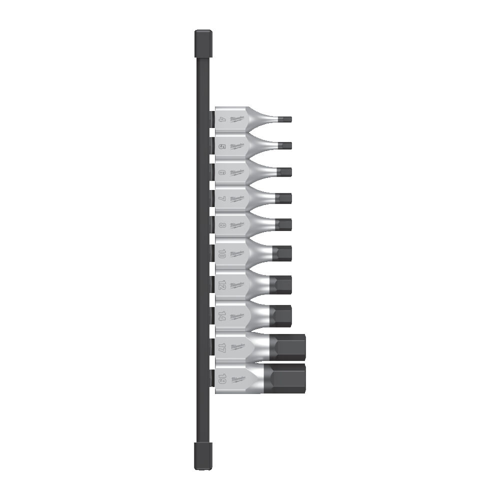 ΚΑΡΥΔΑΚΙΑ HEX 1/2'' SET 10τμχ MW