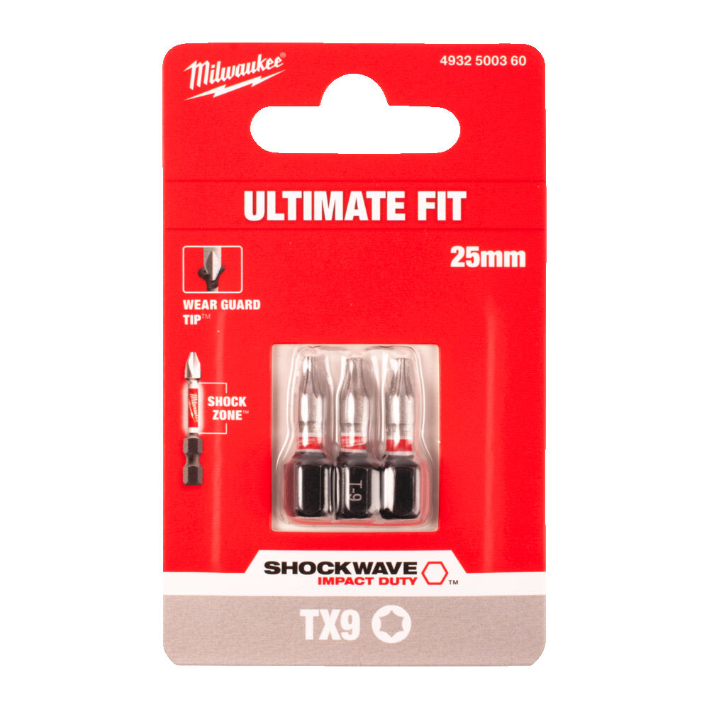 ΜΥΤΕΣ SHOCKWAVE TORX 9x25mm SET 3τμχ MW