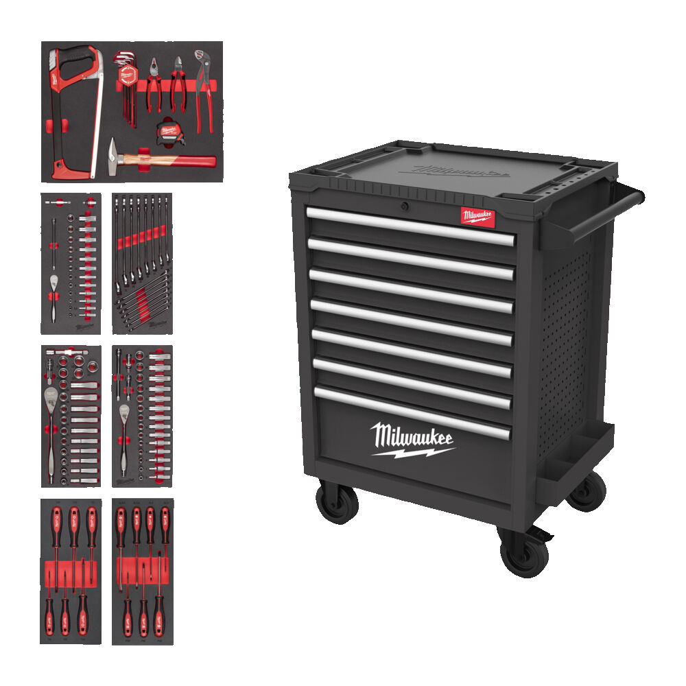 ΕΞΟΠΛΙΣΜΕΝΗ ΕΡΓΑΛΕΙΟΦΟΡΟΣ ΓΚΡΙ TOOLGUARD 131ΤΜΧ 69CM MW