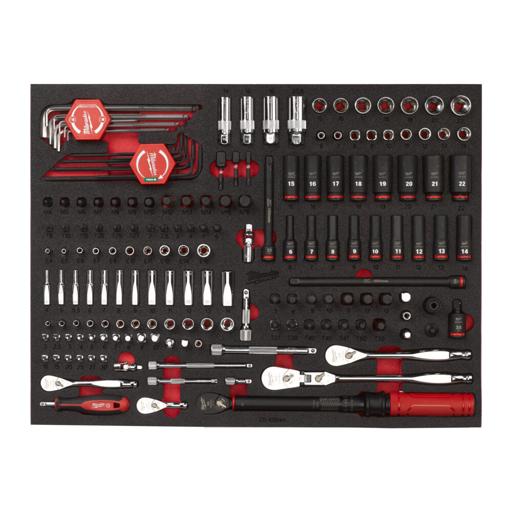 ΕΝΘΕΤΟ ΑΦΡΟΥ TOOLGUARD 171 Τμχ ΜΕ ΚΑΣΤΑΝΙΕΣ 1/4 Κ 3/8  ΚΑΡΥΔΑΚΙΑ ΚΑΙ ΚΑΡΥΔΑΚΙΑ ΜΥΤΗΣ MW
