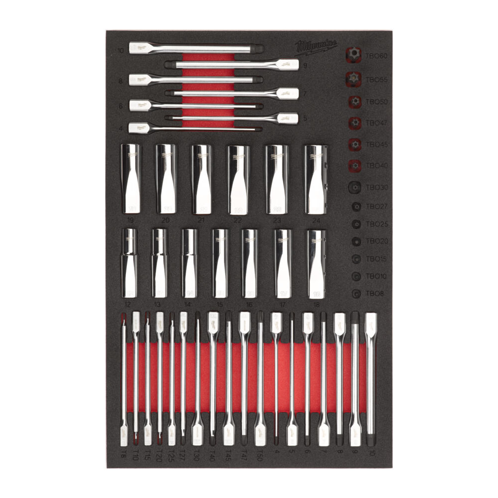 ΕΝΘΕΤΟ ΑΦΡΟΥ TOOLGUARD 51τμχ ΜΕ ΚΑΣΤΑΝΙΕΣ 1/4 Κ 3/8  ΚΑΡΥΔΑΚΙΑ ΚΑΙ ΚΑΡΥΔΑΚΙΑ ΜΥΤΗΣ MW