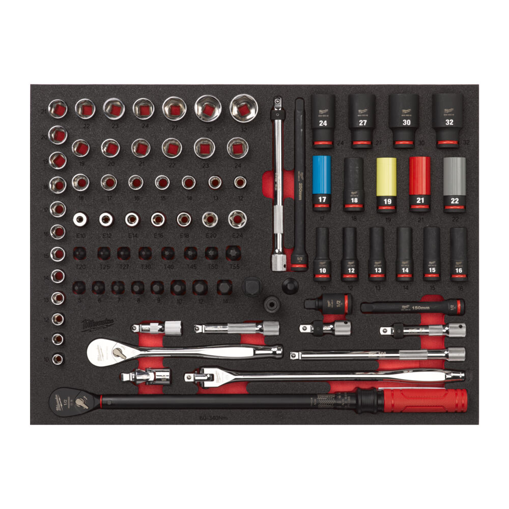 ΕΝΘΕΤΟ ΑΦΡΟΥ TOOLGUARD 85τμχ  ΜΕ ΚΑΣΤΑΝΙΑ 1/2  ΚΑΙ ΣΕΤ ΚΡΟΥΣΤΙΚΑ ΚΑΡΥΔΑΚΙΑ MW