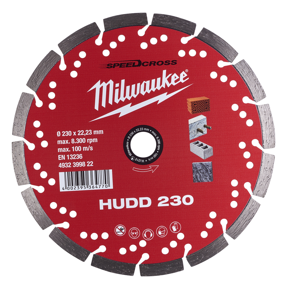 ΔΙΣΚΟΣ ΔΙΑΜΑΝΤΕ HUDD 230mm MW