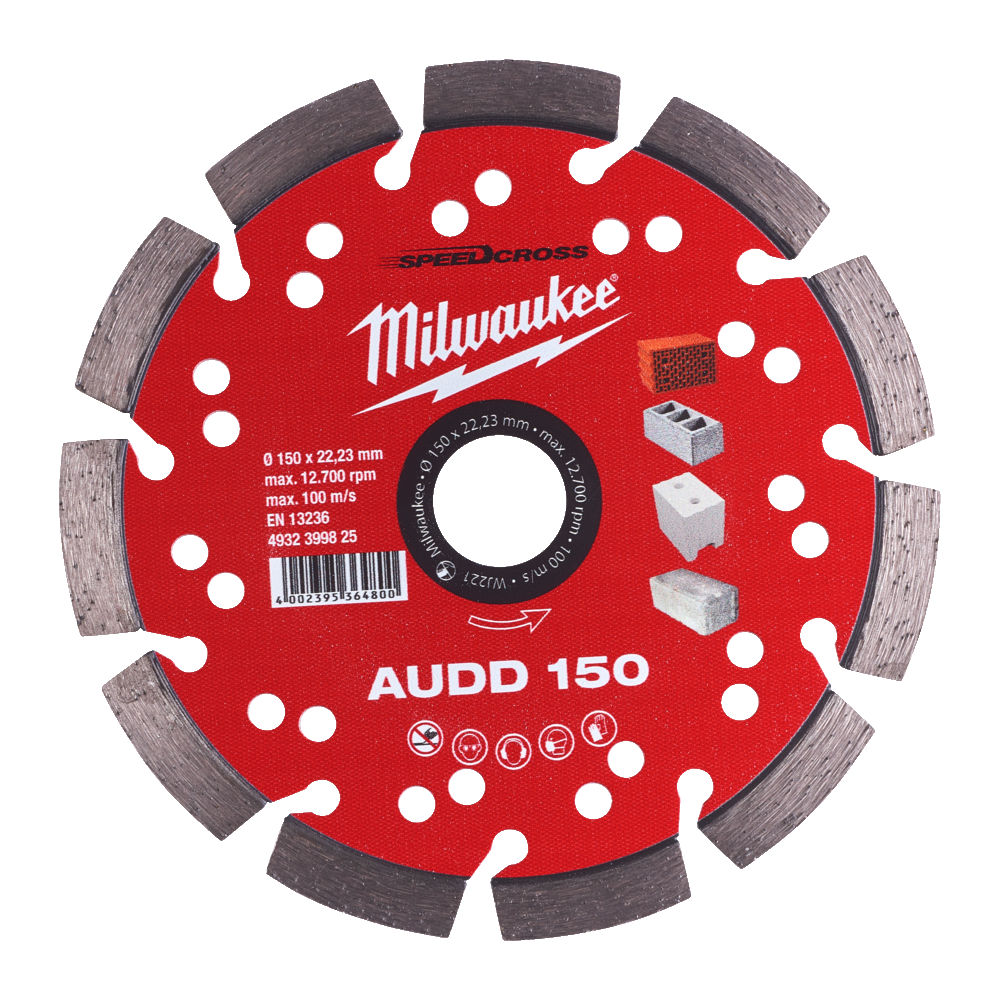 ΔΙΣΚΟΣ ΔΙΑΜΑΝΤΕ AUDD 150mm MW