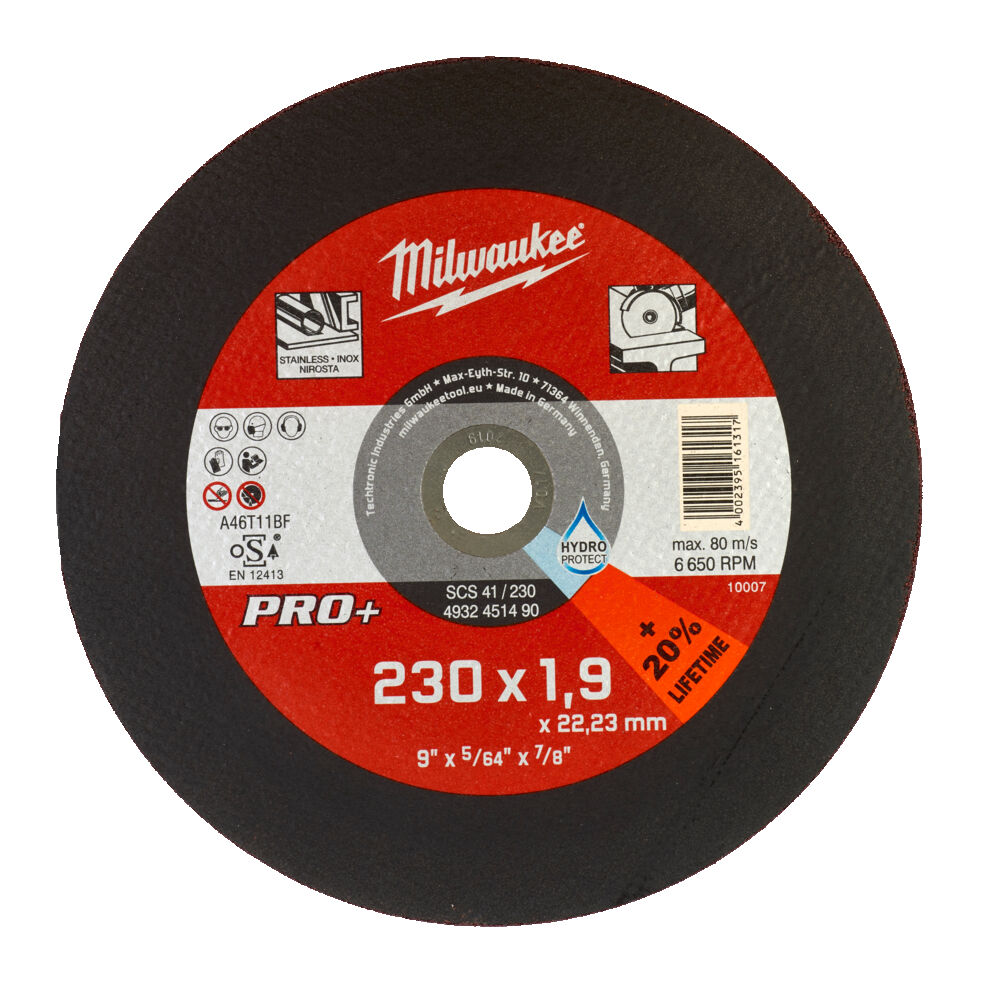 ΔΙΣΚΟΣ ΚΟΠΗΣ INOX CD PRO+ 230x1.9mm MW
