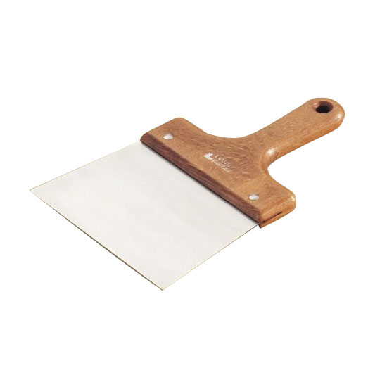 ΣΠΑΤ/ΔΟΡΟΣ INOX ΞΥΛ.ΛΑΒΗ 14cm ΚΟΝΤ.ΛΑΜΑ