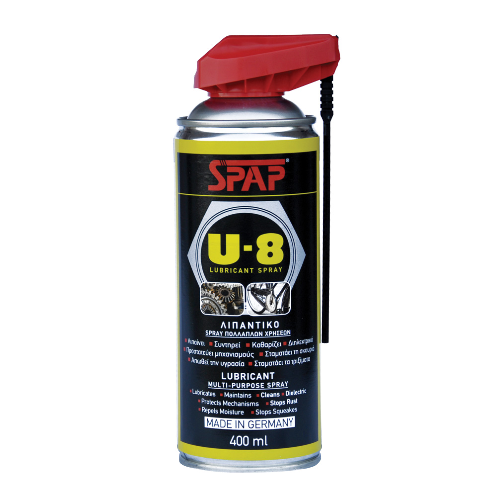 ΣΠΡΕΥ ΛΙΠΑΝΤΙΚΟ U-8 400ml SPAP