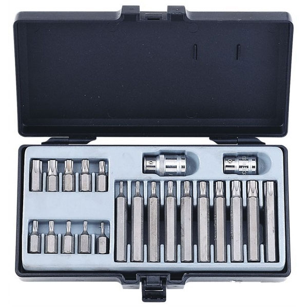 SET ΜΥΤΕΣ TORX ΜΕ ΤΡΥΠΑ 10τμχ FORCE