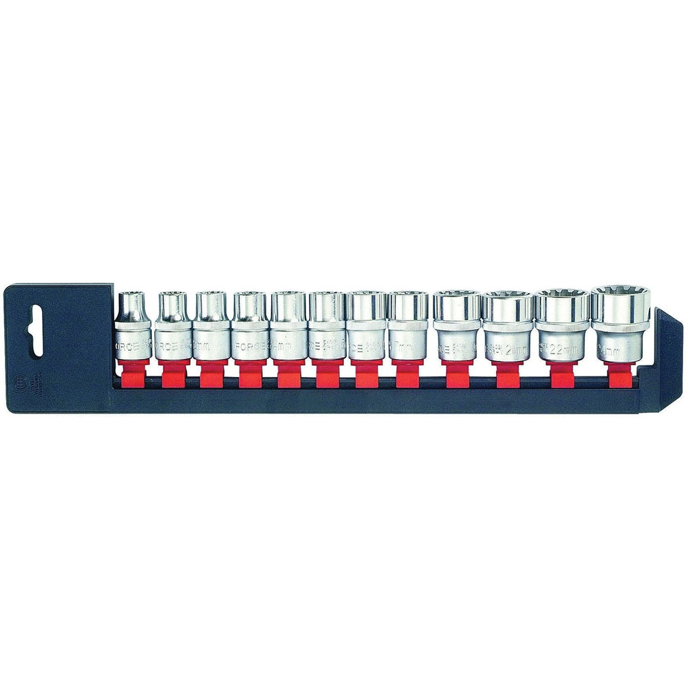SET ΚΑΡΥΔΑΚΙΑ ΠΟΛ/ΝΑ 1/2" 12τμχ FORCE