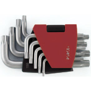 SET TORX ΜΕ ΤΡΥΠΑ 9τμχ FORCE