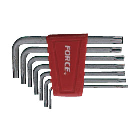 SET TORX ΜΕ ΤΡΥΠΑ 7τμχ FORCE