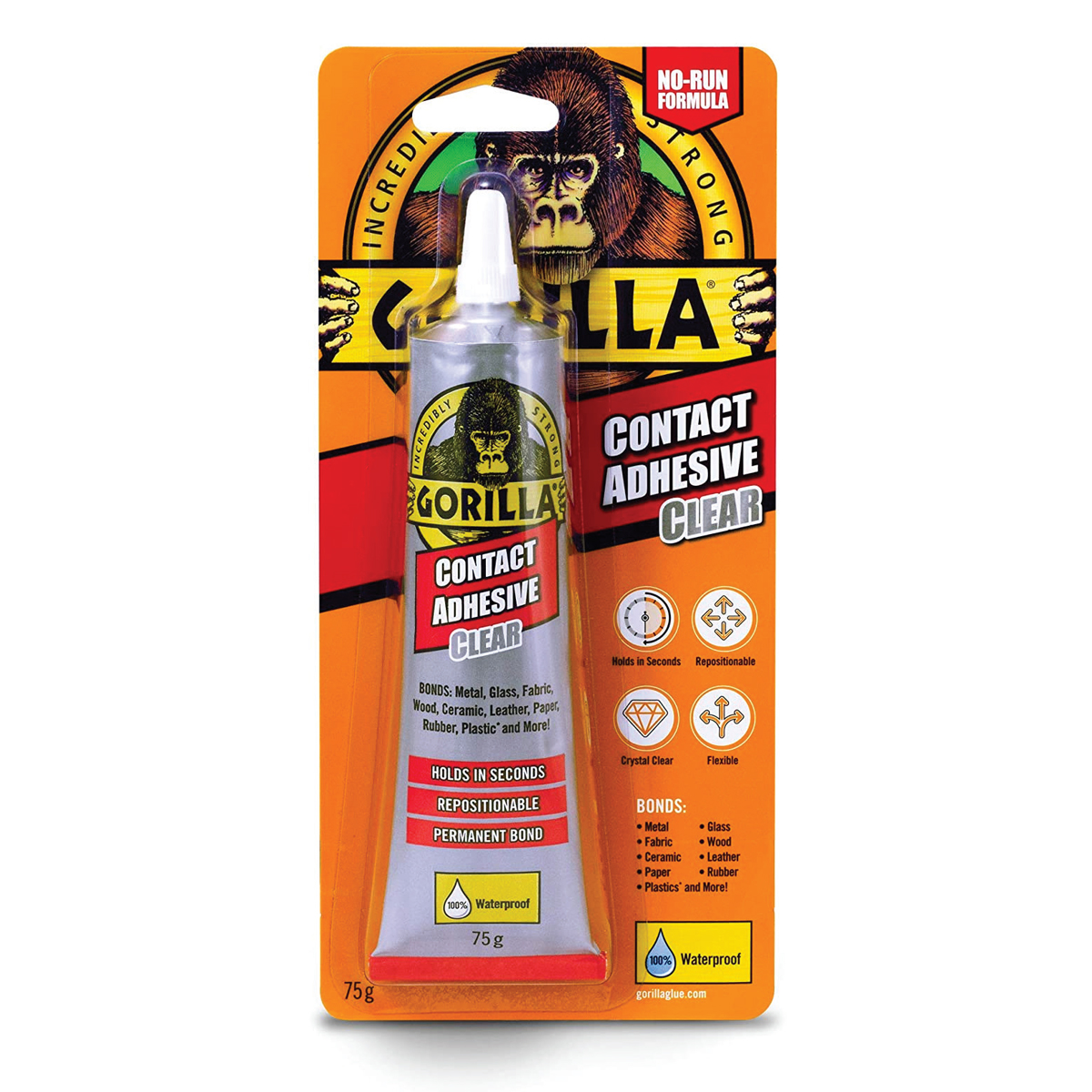 ΚΟΛΛΑ  ΓΕΝΙΚΗΣ ΧΡΗΣΗΣ ΔΙΑΦΑΝΟ 75gr GORILA